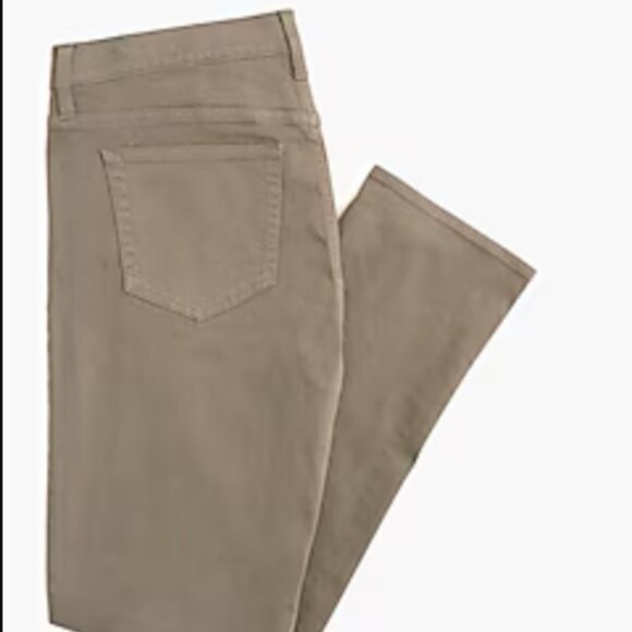J. Crew Factory slim-fit garment-dyed five-pocket pant, Dusty Charcoal, 32x30 - Picture 4 of 4